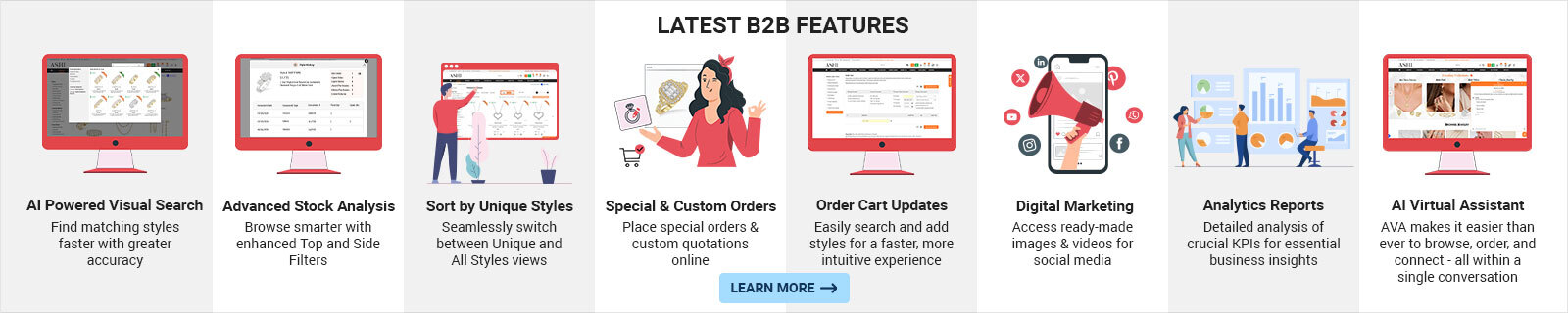 Latest Features on the ASHI B2B Website